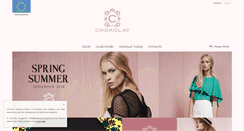 Desktop Screenshot of chokolatfashion.com