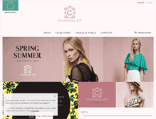 Tablet Screenshot of chokolatfashion.com